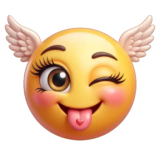 Cute smiley face, stickers, Whatssapp stickers, love, kiss me, valentine, funny love